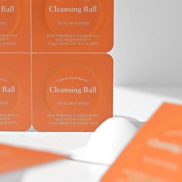 WISMIN Cotton Seed Barrier Cleansing Ball 6 pcs - Image 2